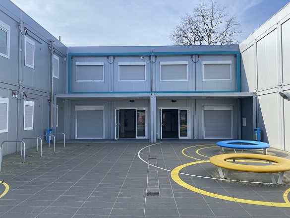 Haupteingang der Schule Sodenmatt